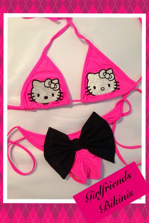 diamond kitty bikini|Hello Kitty Bikinis for Women .